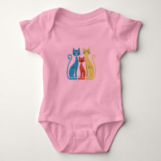cats baby bodysuit