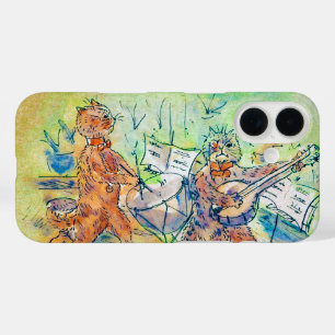 Cats Band, Louis Wain iPhone 16 Case