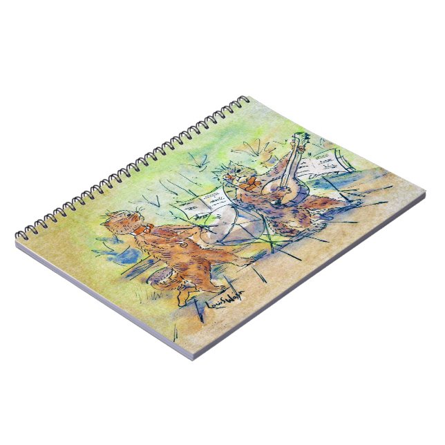 Cats Band, Louis Wain Notebook (Left Side)
