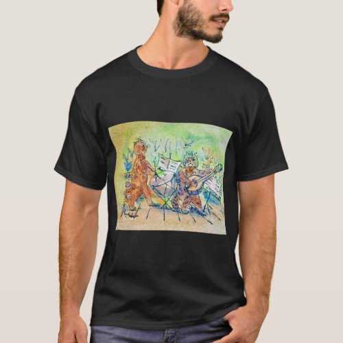 Cats Band Louis Wain T_Shirt