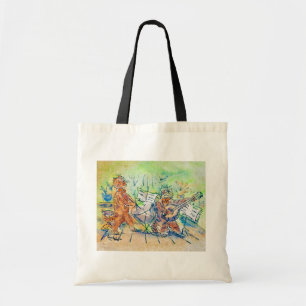 Cats Band, Louis Wain Tote Bag