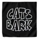 Cats Bark Bandana