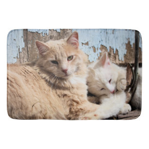 Cats bath mat
