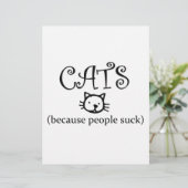 Cats because people suck (Standing Front)