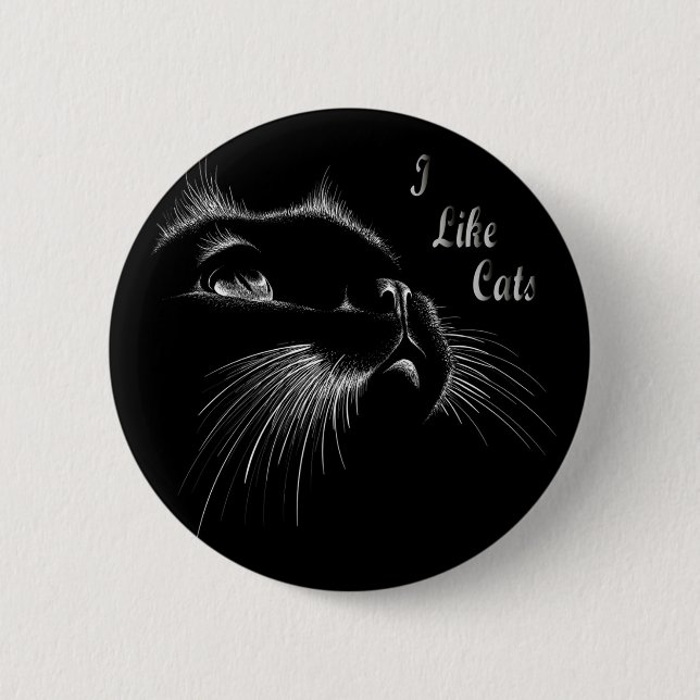 Cats Button (Front)