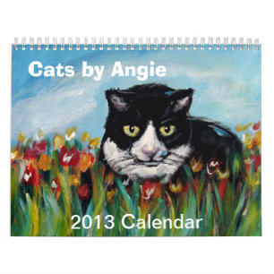 Cats by Angie 2013 Calendar