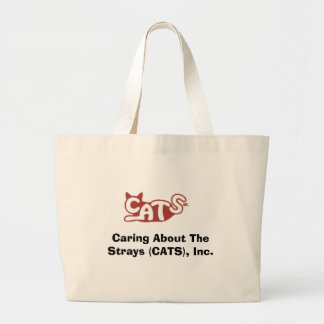 CATS canvas tote bag