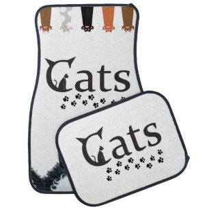 cats Car Floor Mat