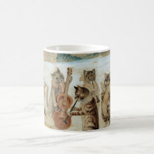 Cats Carol Singing by Louis Wain Coffee Mug