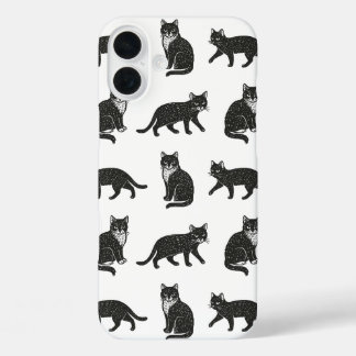Cats iPhone 16 Plus Case