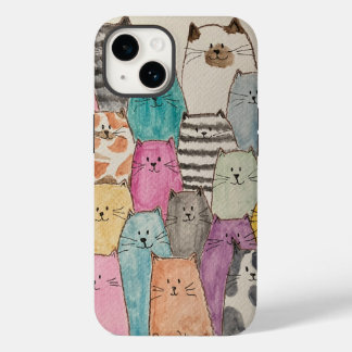Cats! Cats! Cats! Case-Mate iPhone 14 Case