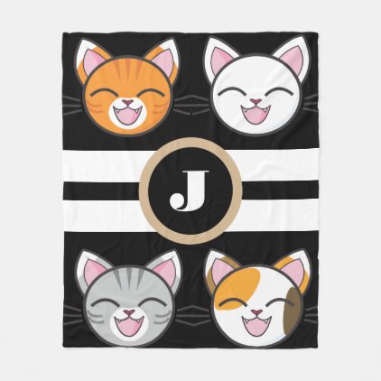 Cats, Cats &amp; Cats Fleece Blanket