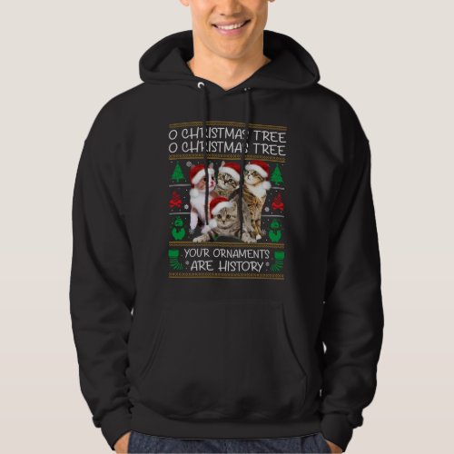 Cats Christmas Funny Xmas Ugly Christmas Sweater C