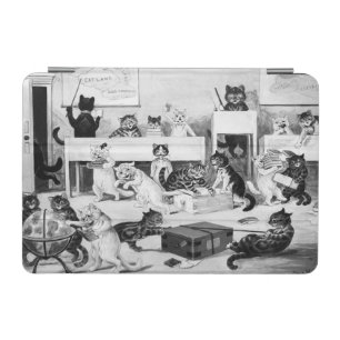 Cats Classroom Discipline, Louis Wain iPad Mini Cover
