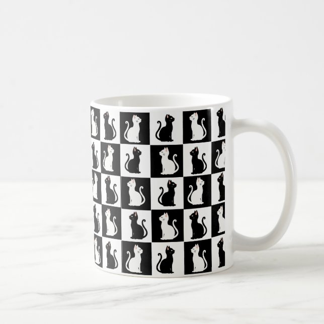 cats coffee mug (Right)