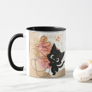 Cats & Coffee...my Furrrvorite! :) Cute, Funny Mug
