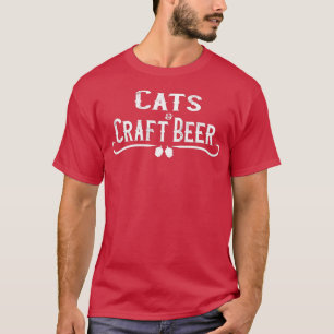 Cats Craft Beer Shirt Hops Brew IPA Drinkers