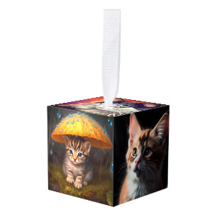 Cats Cube Ornament