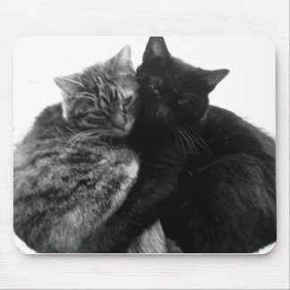 Cats Cuddling Mousepad