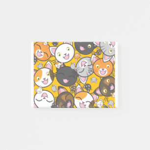 Cats Cute Kitty Kitties Kitten Adorable Feline Post-it Notes