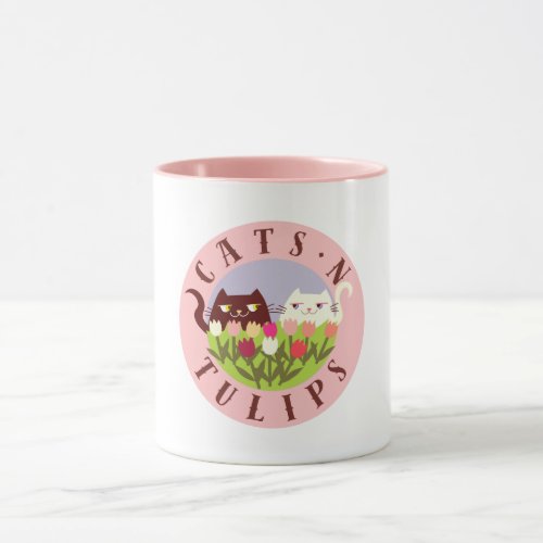 Cats Cute Pink Mug