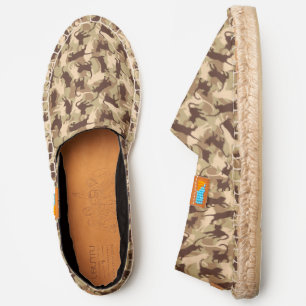Cats Desert Camouflage Espadrilles