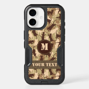 Cats Desert Camouflage iPhone 16 Case