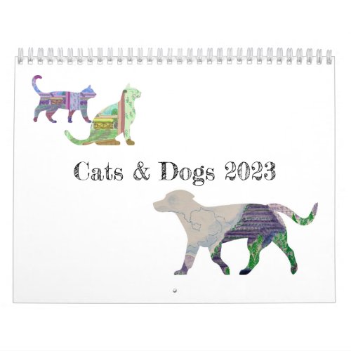 Cats  Dogs 2023 Calendar