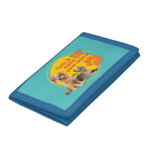 Cats & Dogs Make Life Paw-some! Tri-fold Wallet