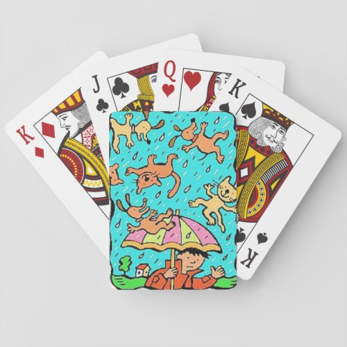 Cats Dogs Playing Card Deck