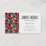 Cats &amp; Dogs Scooter Pattern | Add Your Name Business Card