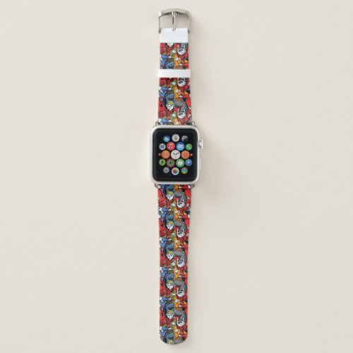 Cats  Dogs Scooter Pattern Apple Watch Band