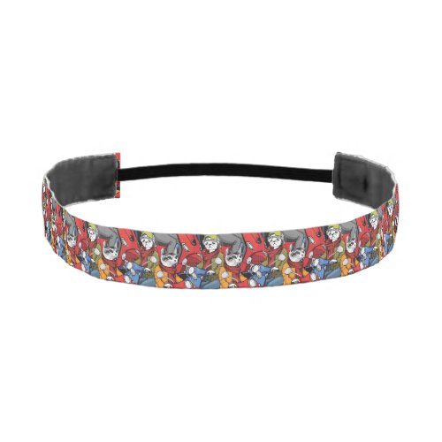 Cats  Dogs Scooter Pattern Athletic Headband