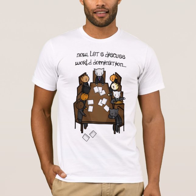 Cat's Domination T-shirt (Front)