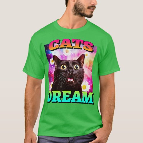 Cats Dream Animal Facts T_Shirt