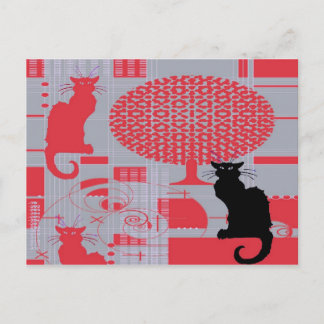 Cat's Dream Postcard