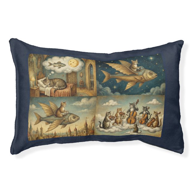 Cat's Dreams Pet Bed (Front)