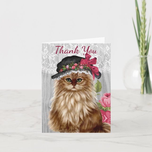 Cats dressed in Hats Notecards (Front)