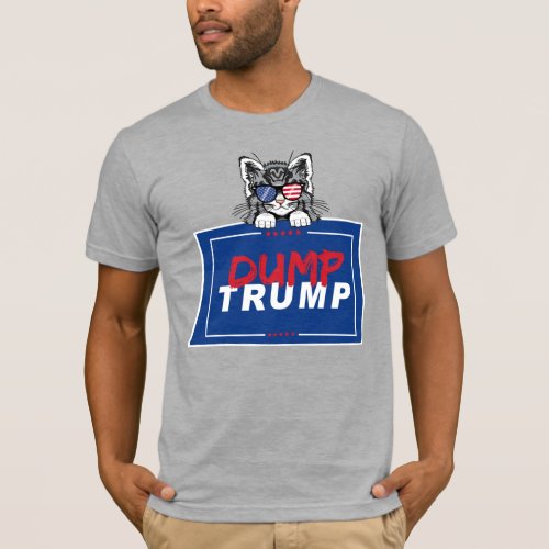 CATS DUMP TRUMP T_Shirt