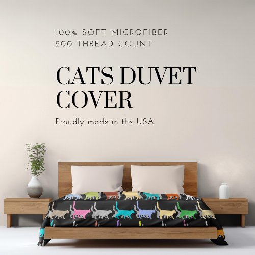 Cats Duvet Cover