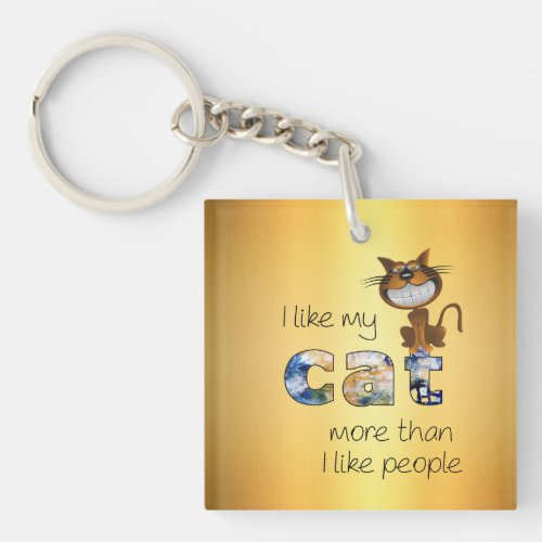 Cats Edible Frosting Rounds Keychain