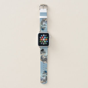 Cats & Eiffel Tower – Paris Apple Watch Band