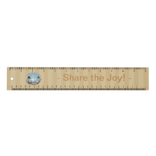 Cats & Eiffel Tower – Paris Joy Ruler - 12 inch