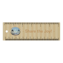 Cats & Eiffel Tower – Paris Joy Ruler - 6 inch