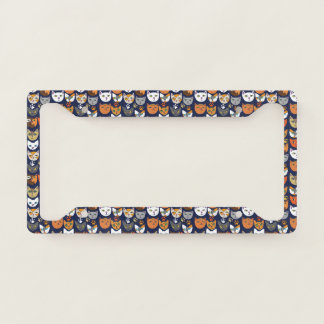 Cats Everywhere Cat Person License Plate Frame