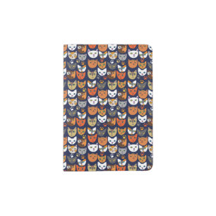 Cats Everywhere Cat Person Passport Holder