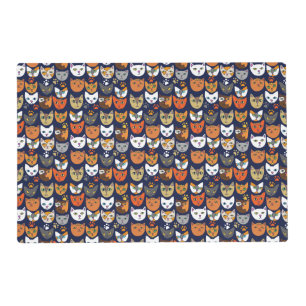 Cats Everywhere Cat Person Placemat