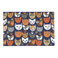 Cats Everywhere Cat Person Placemat