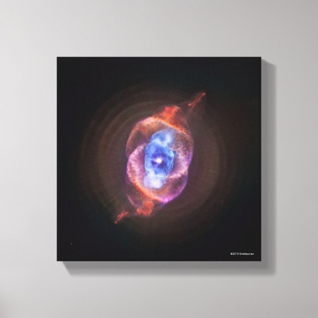 Cat's Eye Canvas Print (Front)