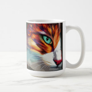 Cat's Eye Design Coffee Mug